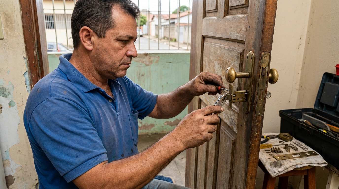 Conserto de Fechadura Residencial perto de mim em Uberaba‑MG